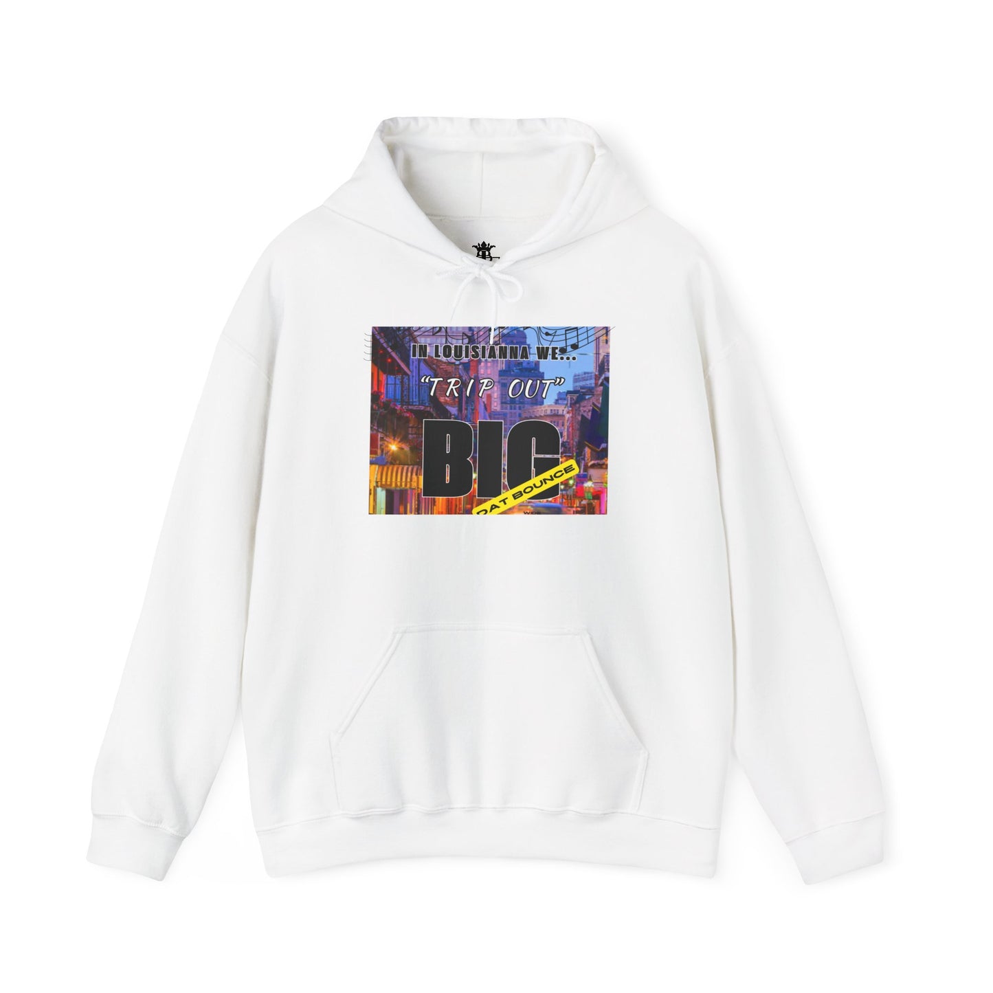 Unisex Heavy Blend™ Louisiana Trip Out" Hooded Sweatshirt