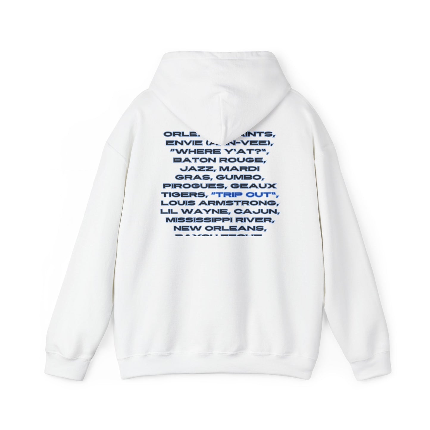 Unisex Heavy Blend™ Louisiana Trip Out" Hooded Sweatshirt