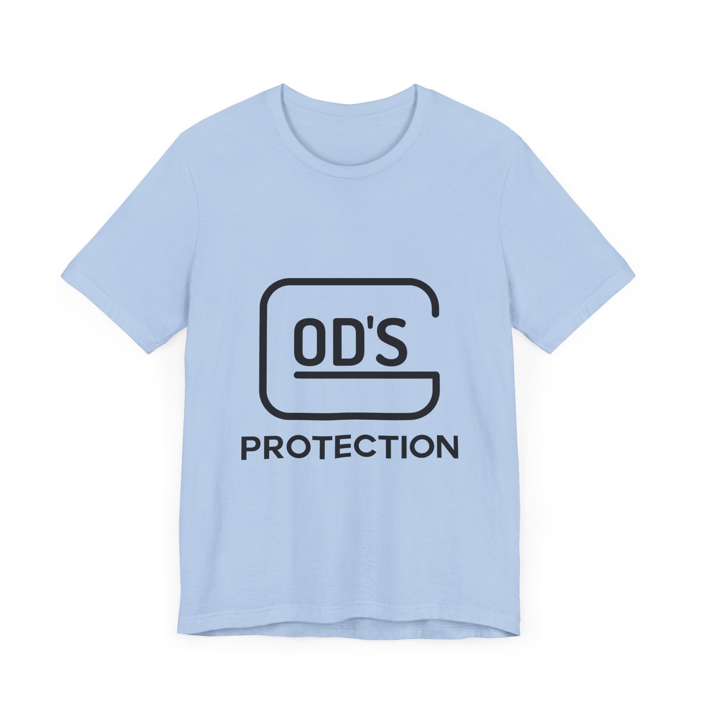 Unisex Jersey "GOD'S Protection" Short Sleeve Tee