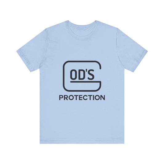 Unisex Jersey "GOD'S Protection" Short Sleeve Tee