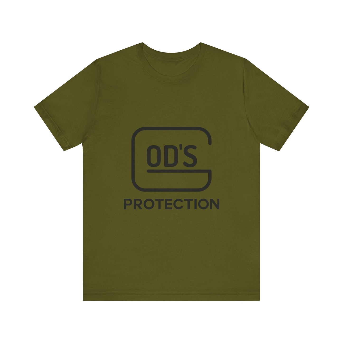 Unisex Jersey "GOD'S Protection" Short Sleeve Tee