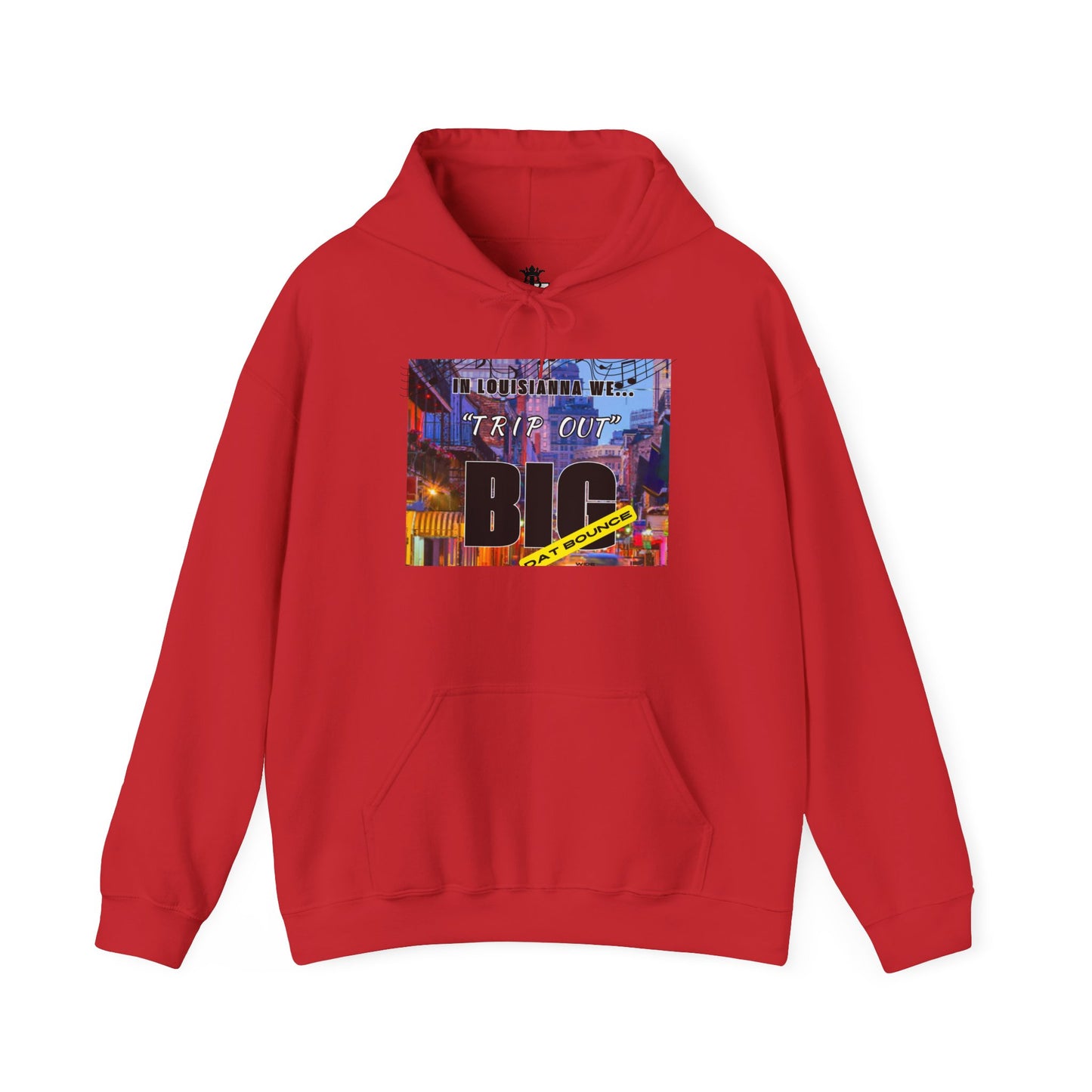 Unisex Heavy Blend™ Louisiana Trip Out" Hooded Sweatshirt