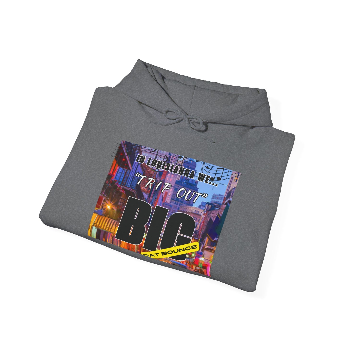 Unisex Heavy Blend™ Louisiana Trip Out" Hooded Sweatshirt