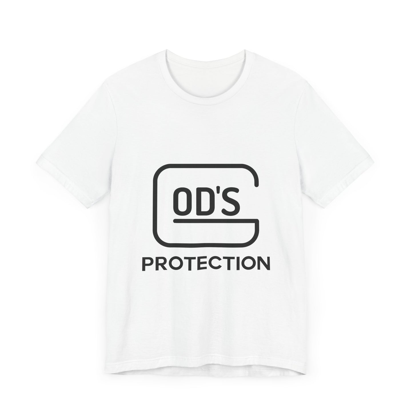 Unisex Jersey "GOD'S Protection" Short Sleeve Tee