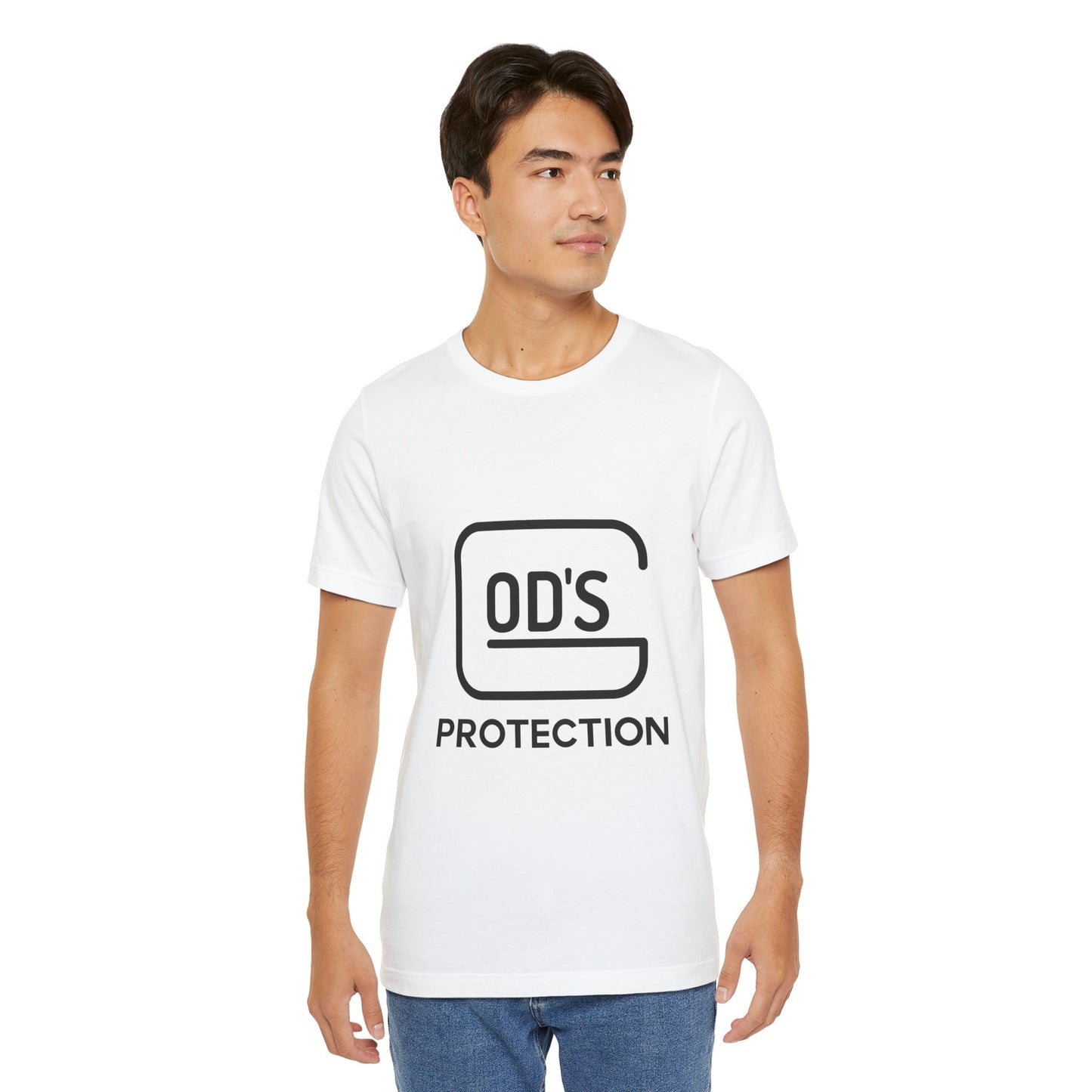 Unisex Jersey "GOD'S Protection" Short Sleeve Tee