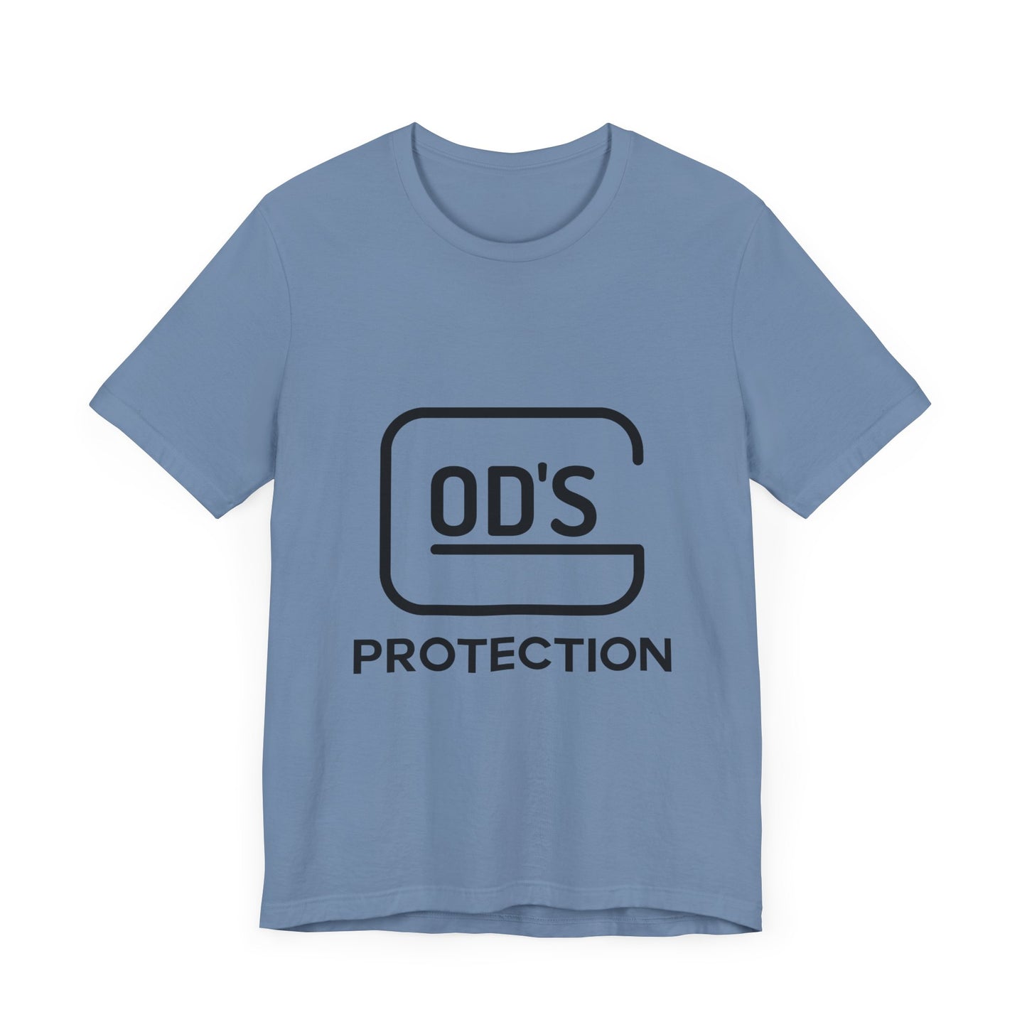 Unisex Jersey "GOD'S Protection" Short Sleeve Tee