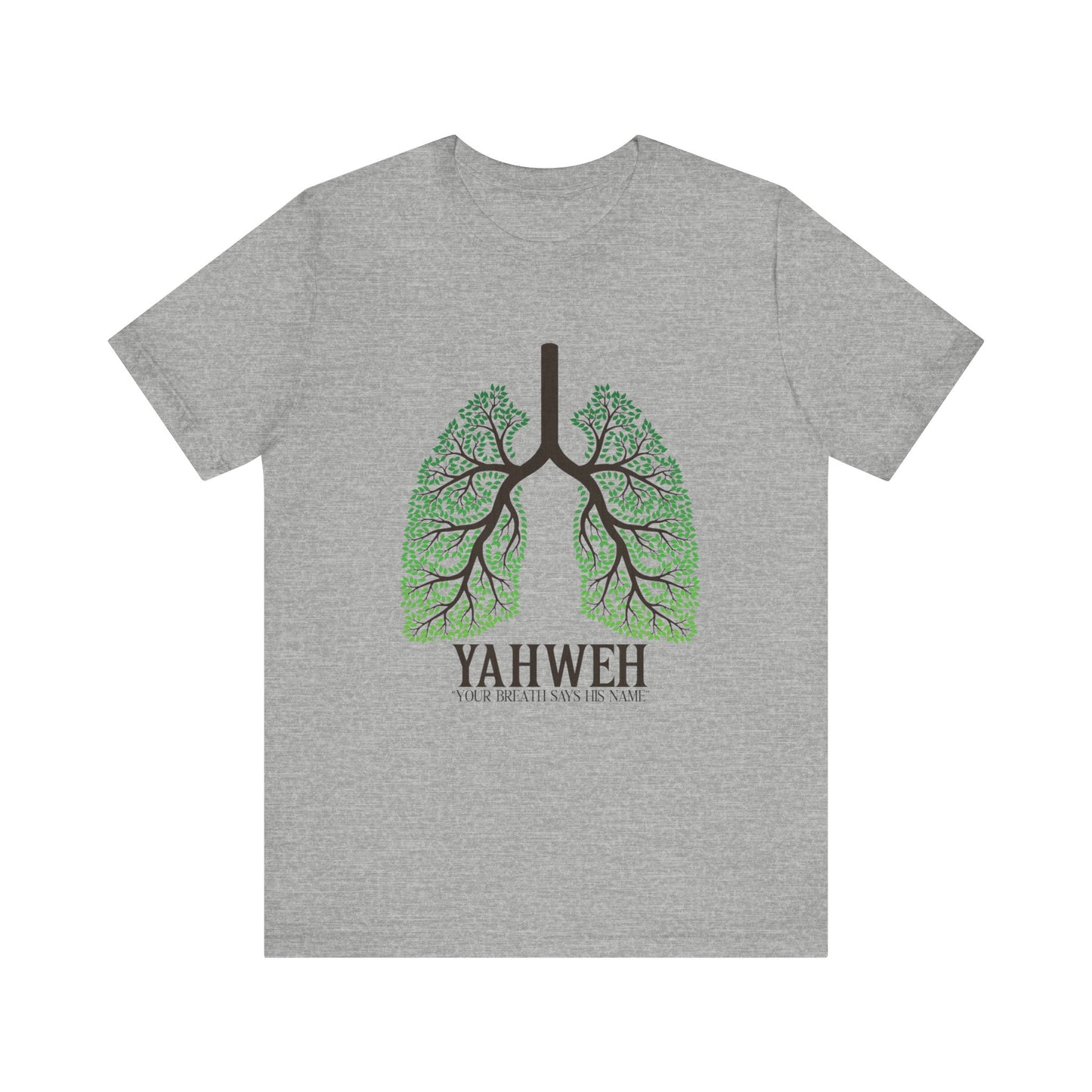 Unisex Jersey "YAHWEH" Short Sleeve Tee