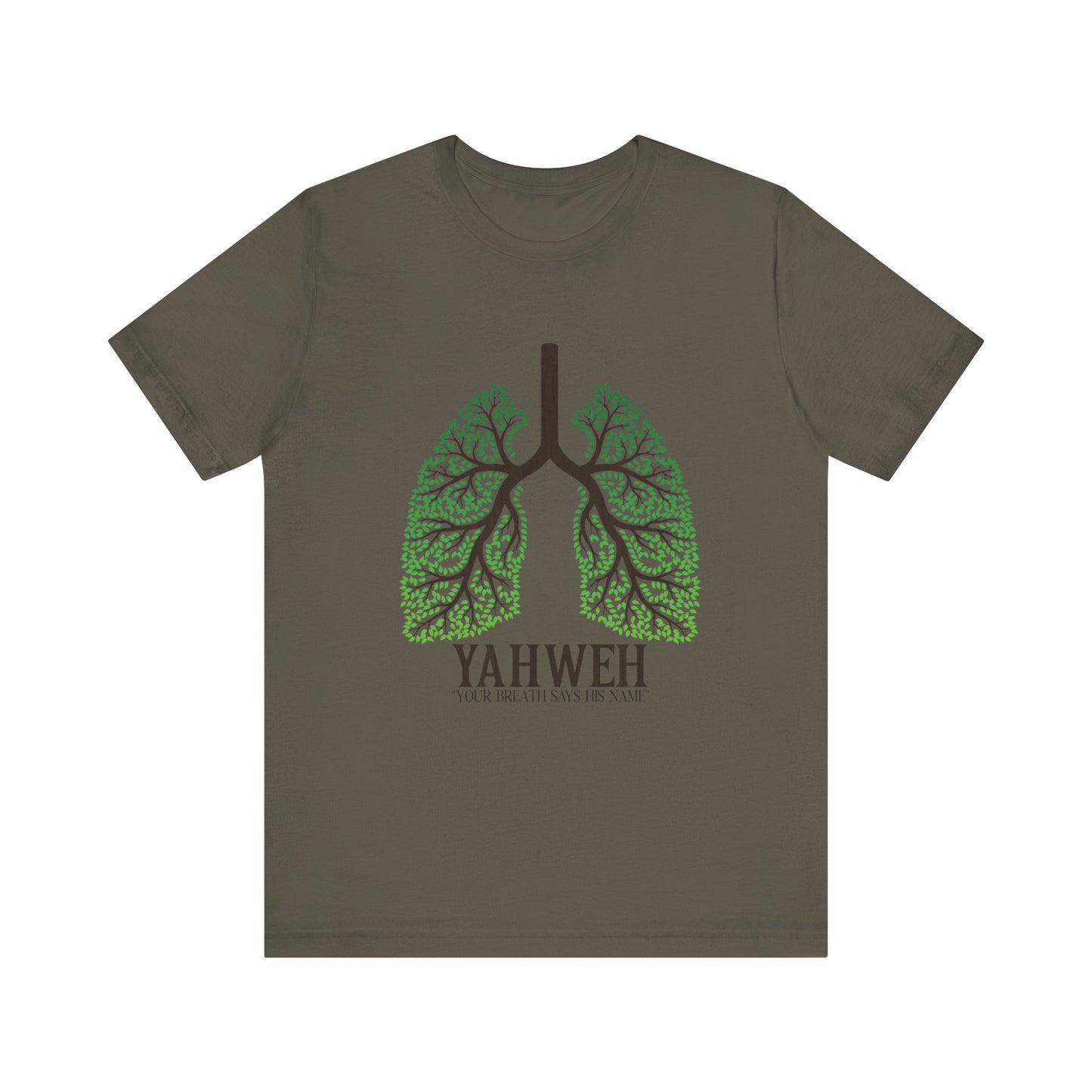 Unisex Jersey "YAHWEH" Short Sleeve Tee