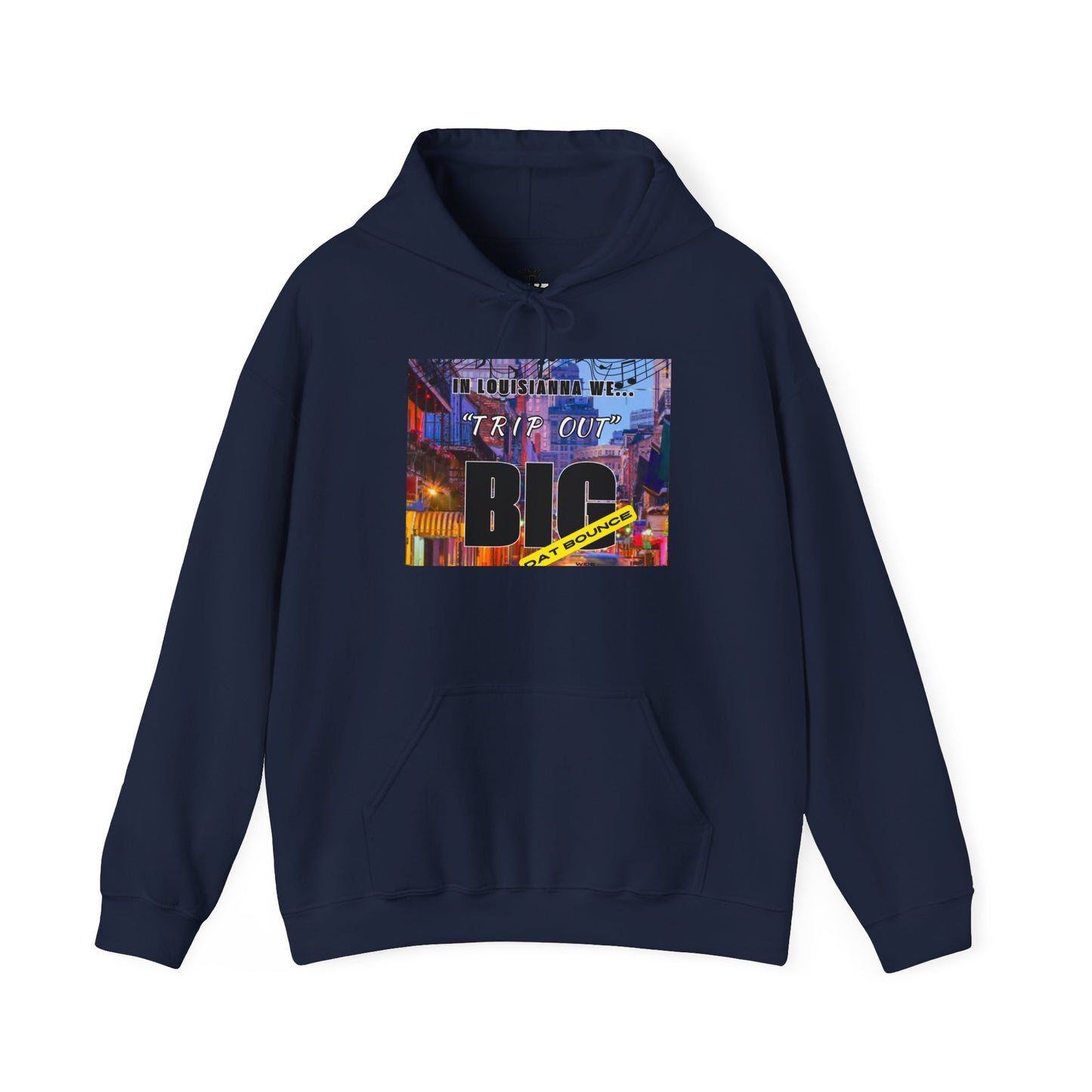 Unisex Heavy Blend™ Louisiana Trip Out" Hooded Sweatshirt