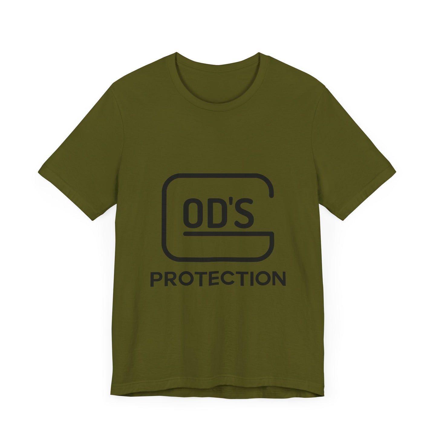 Unisex Jersey "GOD'S Protection" Short Sleeve Tee