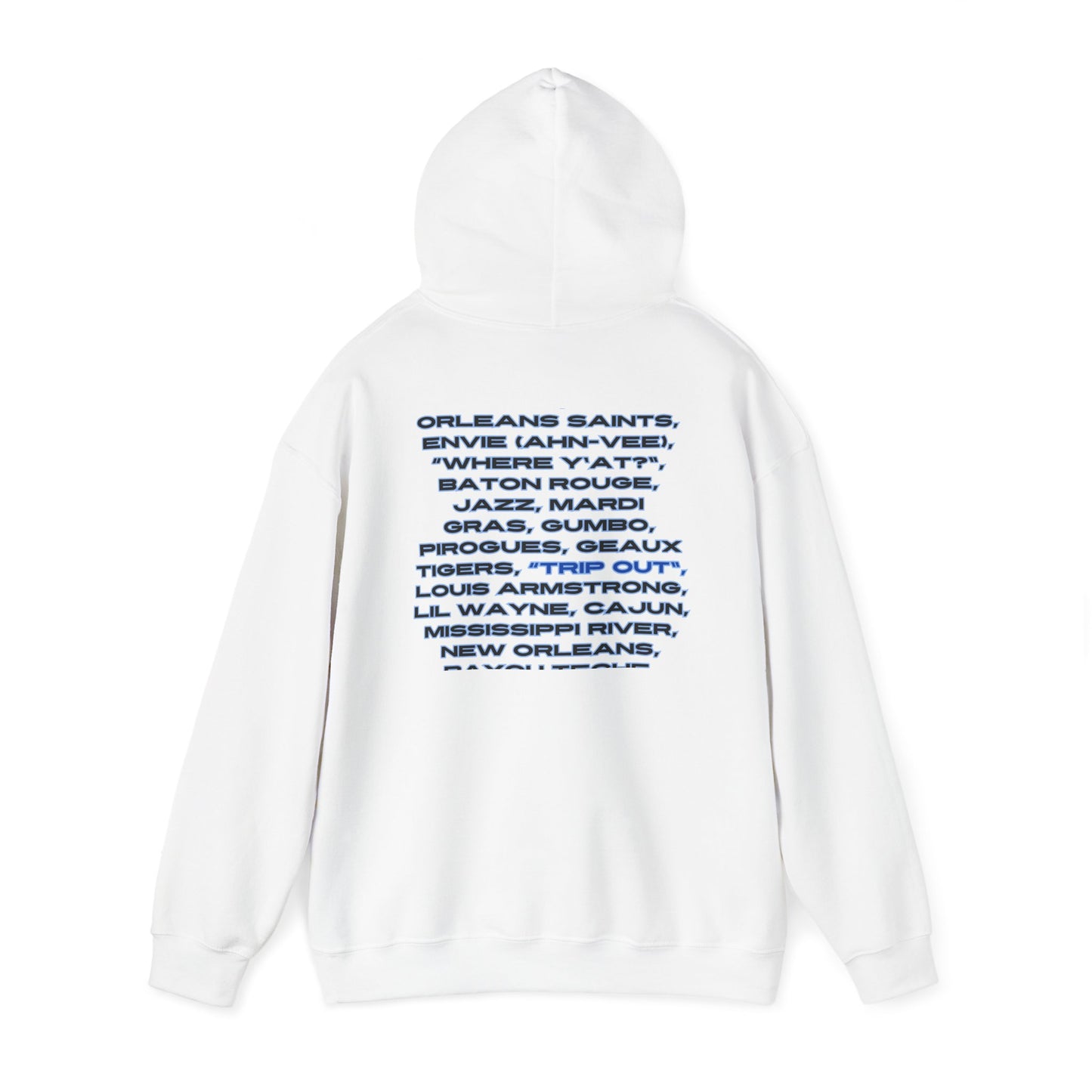 Unisex Heavy Blend™ Louisiana Trip Out" Hooded Sweatshirt