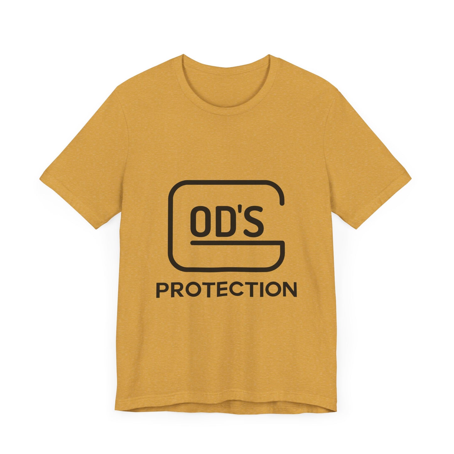 Unisex Jersey "GOD'S Protection" Short Sleeve Tee