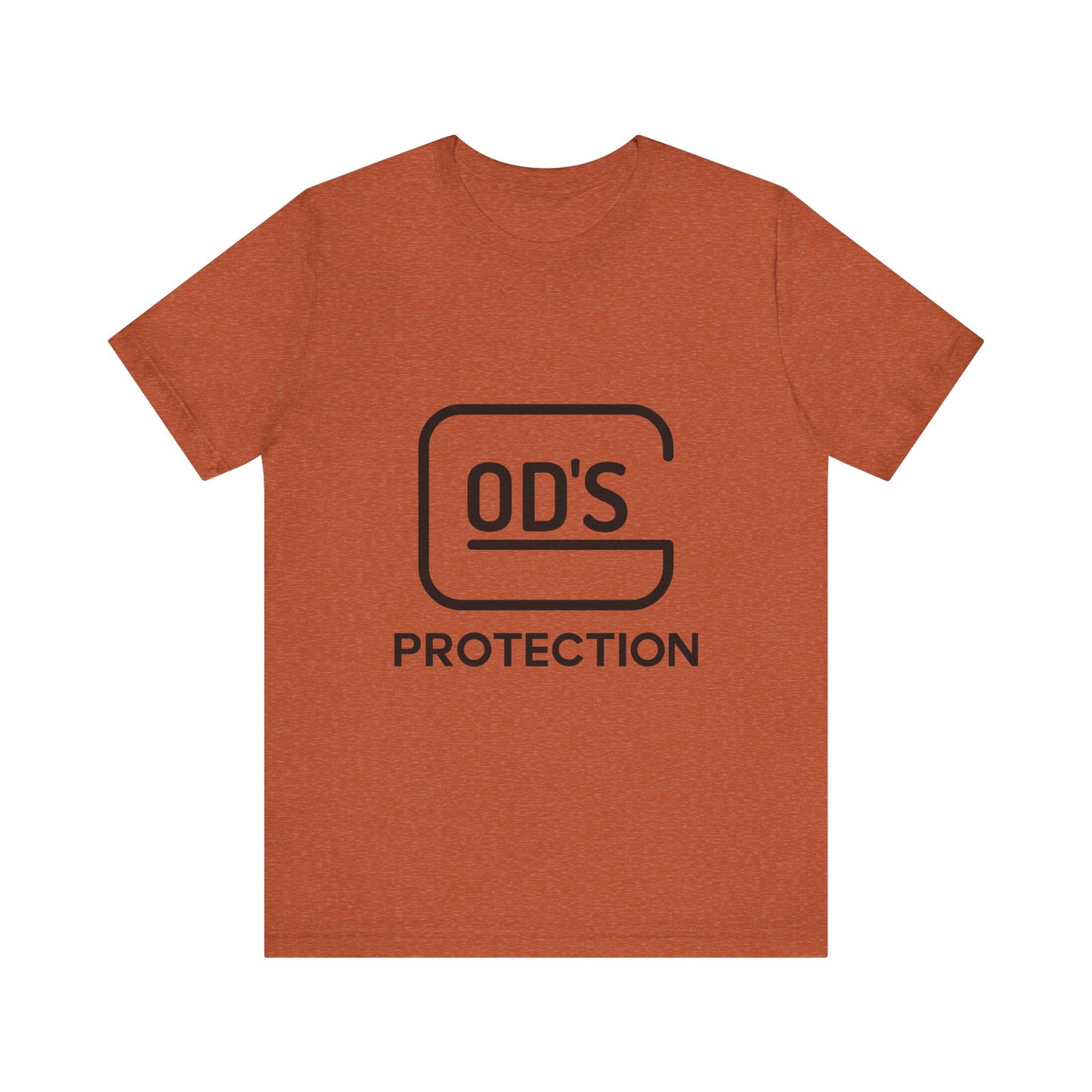 Unisex Jersey "GOD'S Protection" Short Sleeve Tee