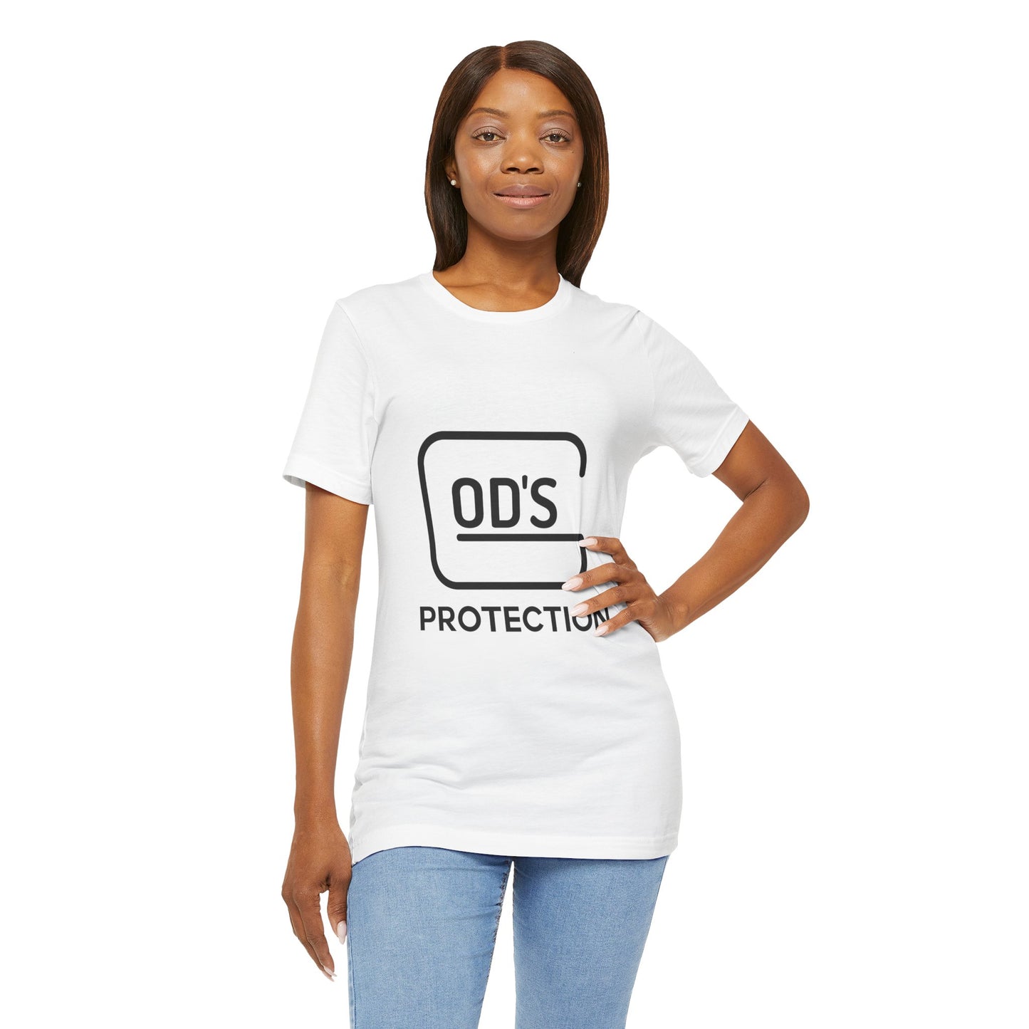 Unisex Jersey "GOD'S Protection" Short Sleeve Tee