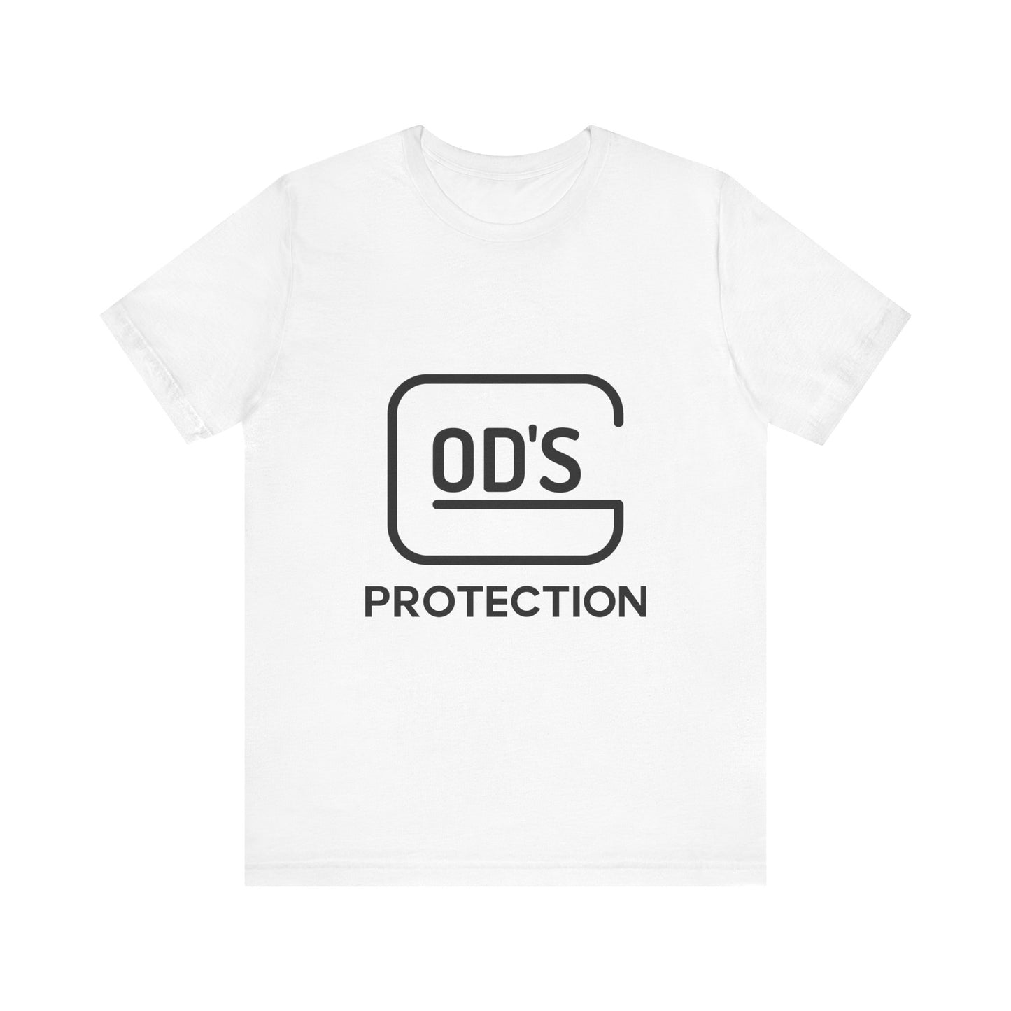 Unisex Jersey "GOD'S Protection" Short Sleeve Tee