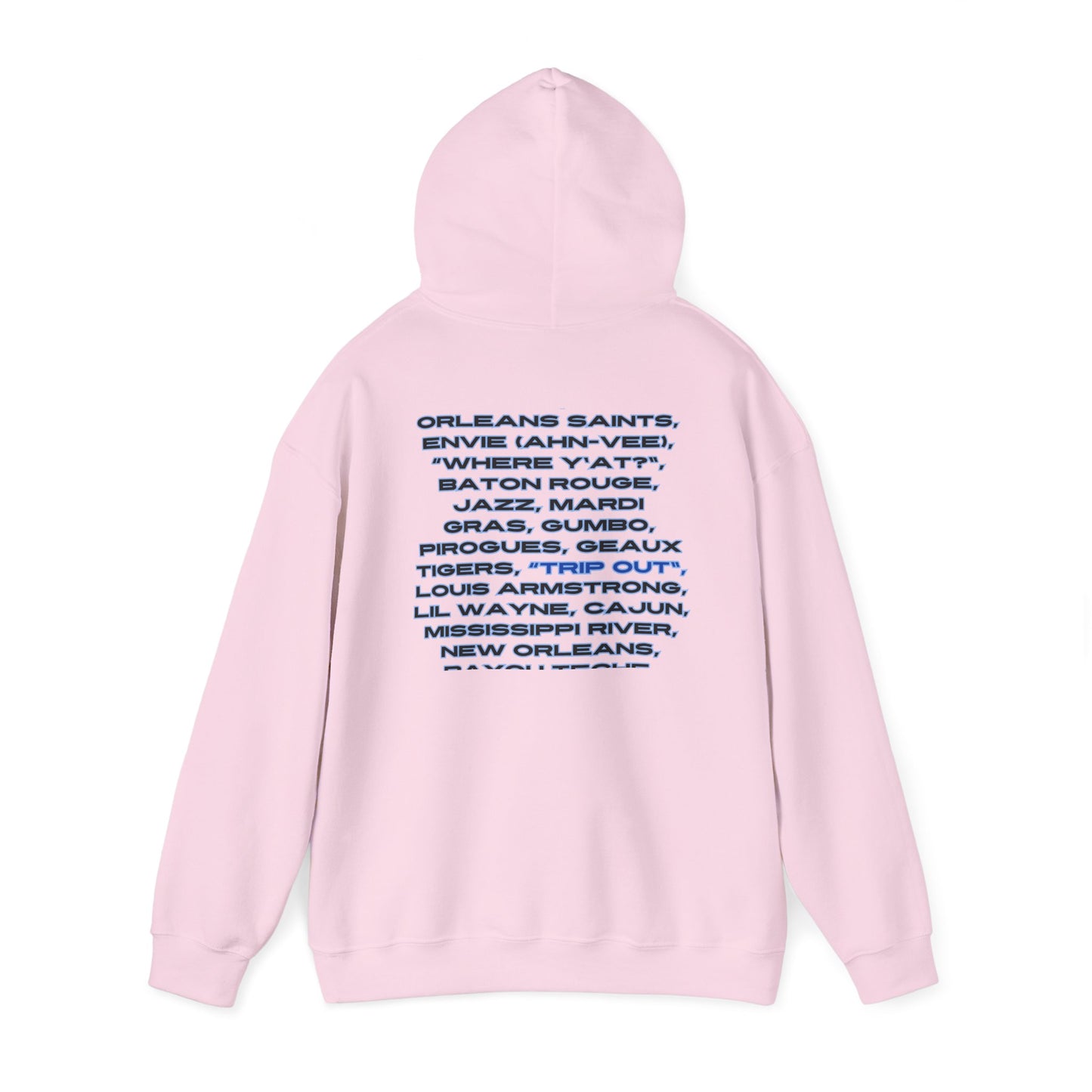 Unisex Heavy Blend™ Louisiana Trip Out" Hooded Sweatshirt