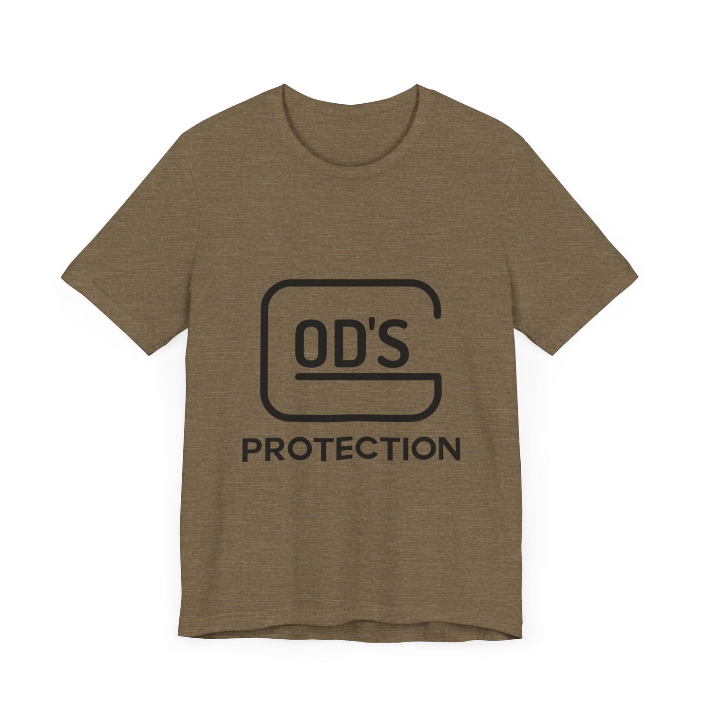 Unisex Jersey "GOD'S Protection" Short Sleeve Tee