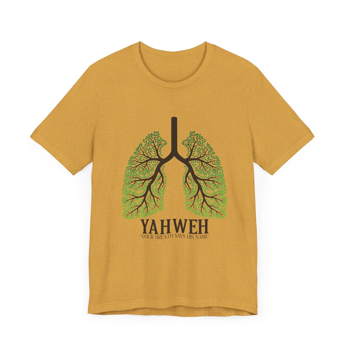 Unisex Jersey "YAHWEH" Short Sleeve Tee