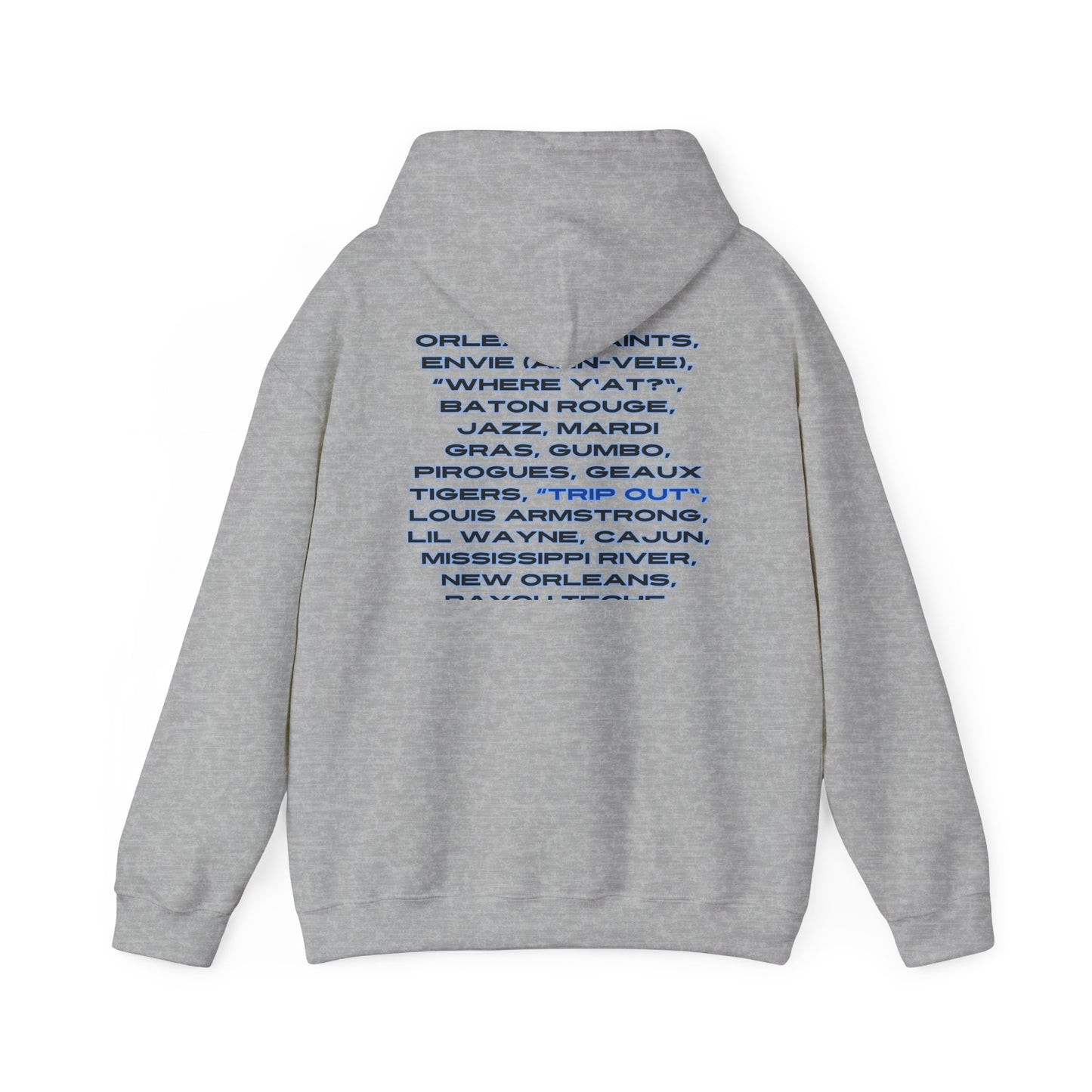 Unisex Heavy Blend™ Louisiana Trip Out" Hooded Sweatshirt