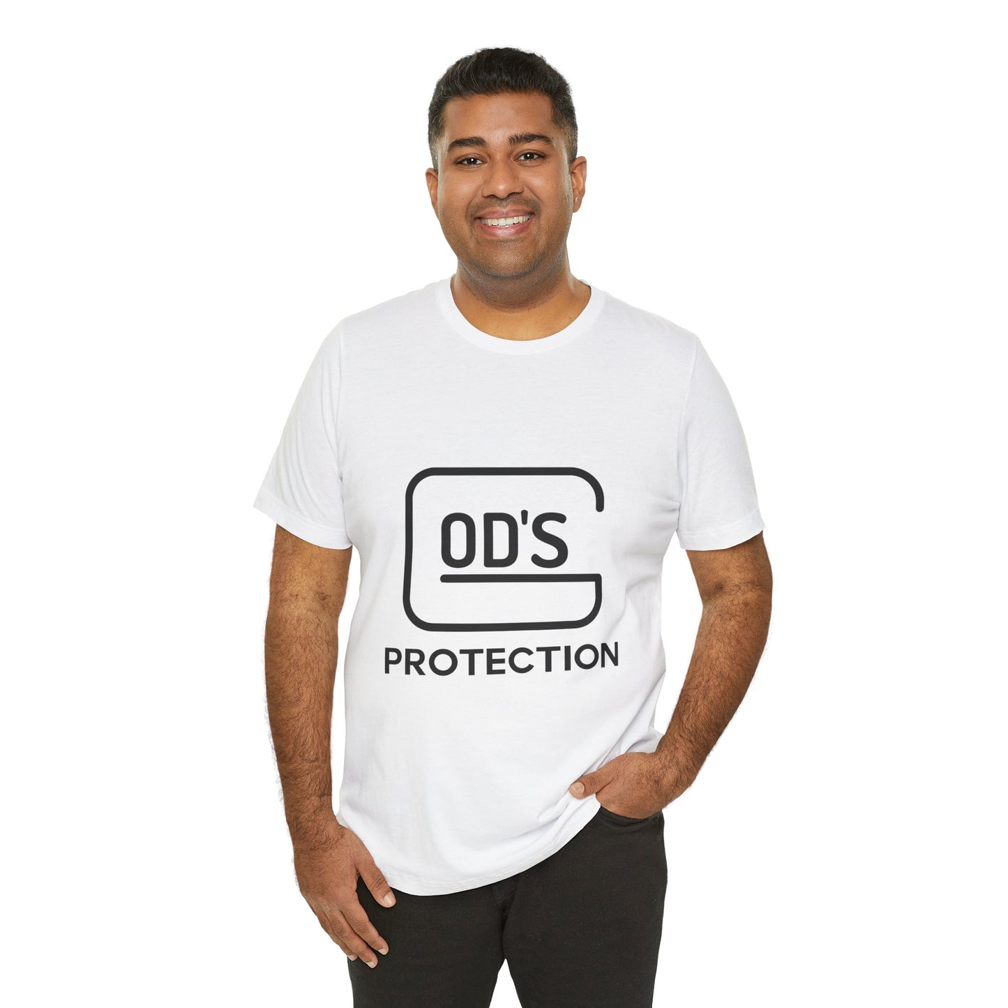 Unisex Jersey "GOD'S Protection" Short Sleeve Tee